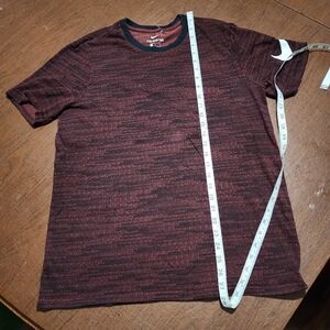 Nike Maroon and Black Short Sleeve Tee
